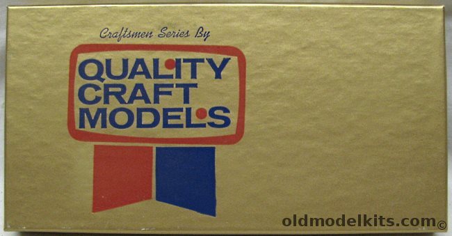 Quality Craft Models 1/87 PRR Pennsylvania N5C Caboose - Brass HO Craftsman Kit, 346 plastic model kit